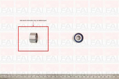 FAI AUTOPARTS t9278 -  Натяжной ролик, ремень ГРМ